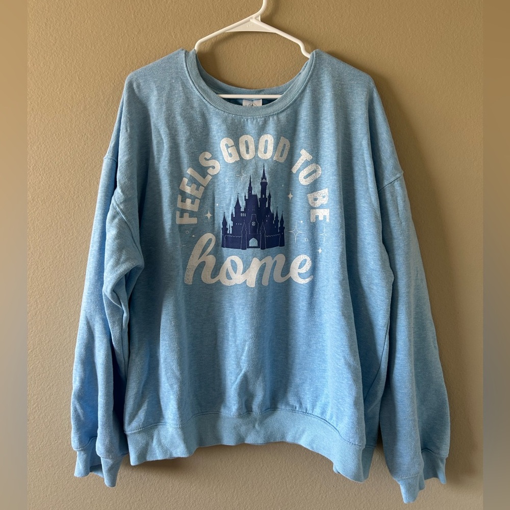 Disney Parks “Feels Good To Be Home” Sweatshirt Size 1X